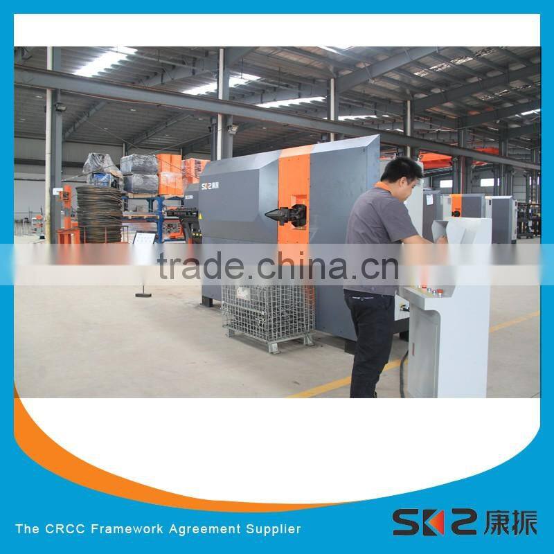 5-12mm CNC automatic reinforced coiled wire rebar stirrup bending machine