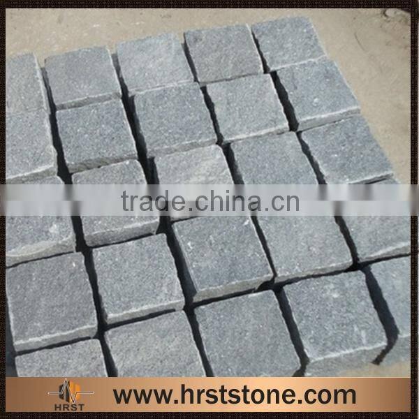 Outdoor nature grey granite paving stone
