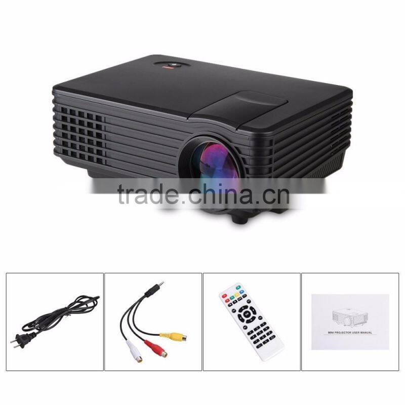 New Arrive 800 Lumens Portable Multimedia 800*480 Native Resolution 4 Inch LCD Full HD Digital LED Projector Home Theater