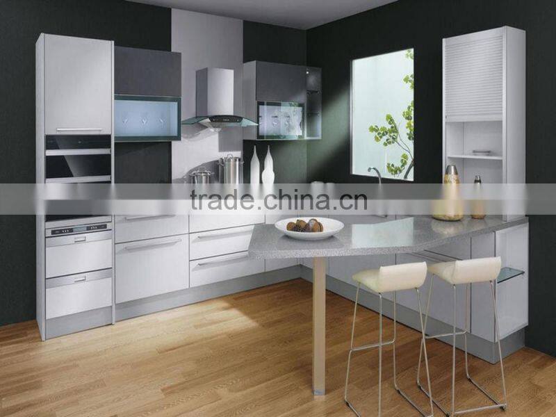 Customized prefab kitchen cabinet model