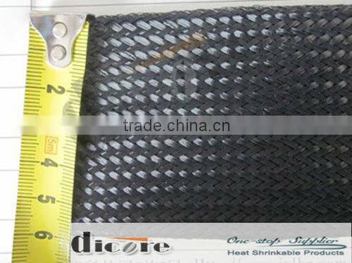 heat shrink nylon braided pet cable sleeving