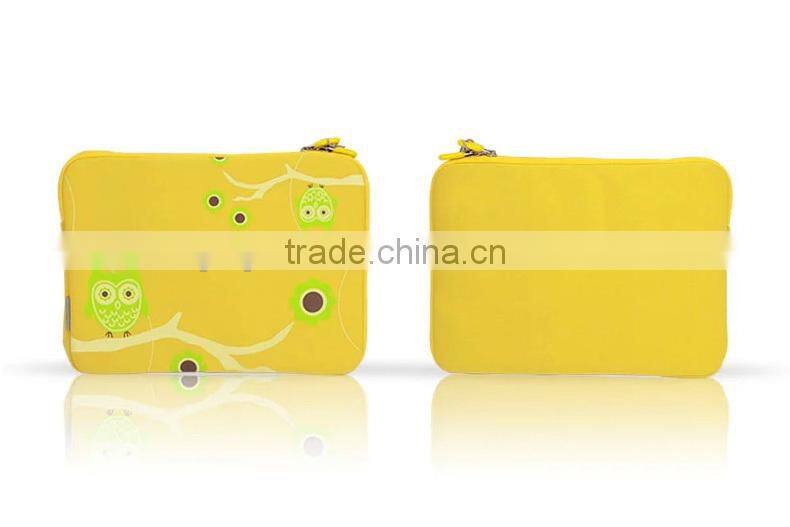 Factory Price Soft neoprene 13.3inch neoprene laptop sleeve with carrying and pocktet