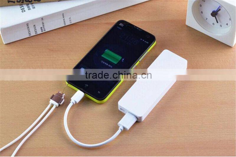 4000mah ultra thin power bank portable power bank charger 1200mah