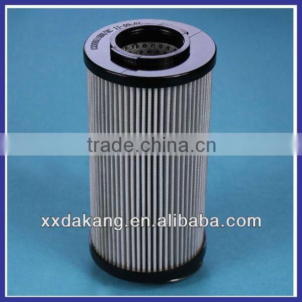 Industrial hydraulic filter housing element