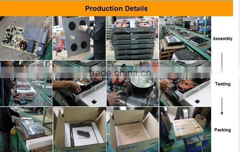 Commercial kitchen appliance battery powered induction cooker pcb board hob