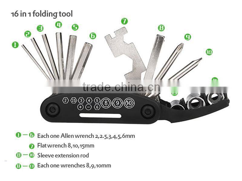 High Quality Wholesale Portable Roswheel Bicycle Repair Tool Bike Kits Set