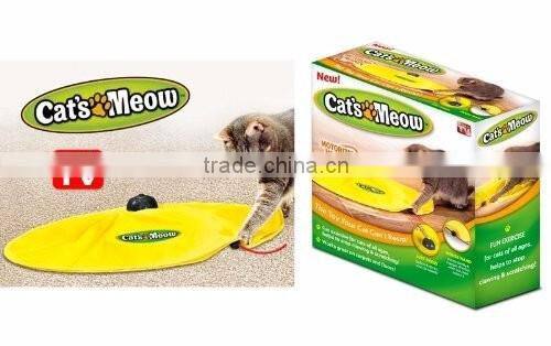Popular Automatic Cat Training Toys Undercover Mouse Cat's Meow cat toy katzenspielzeug E001