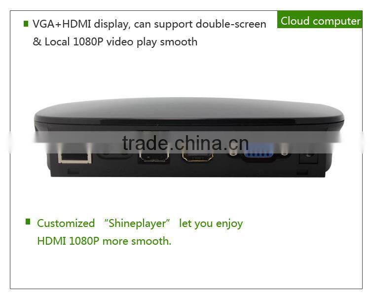 Network device Linux PC station thin client 1080P HDMI one pc multi users