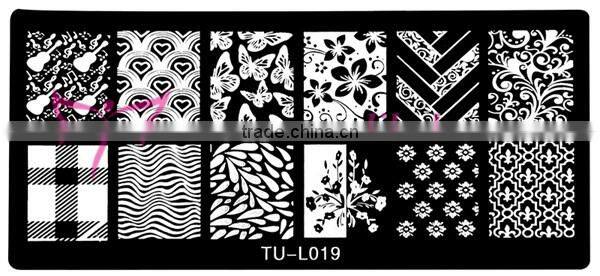 New TU-L series nail art stamping plate,China cheap price nail art stamping plate
