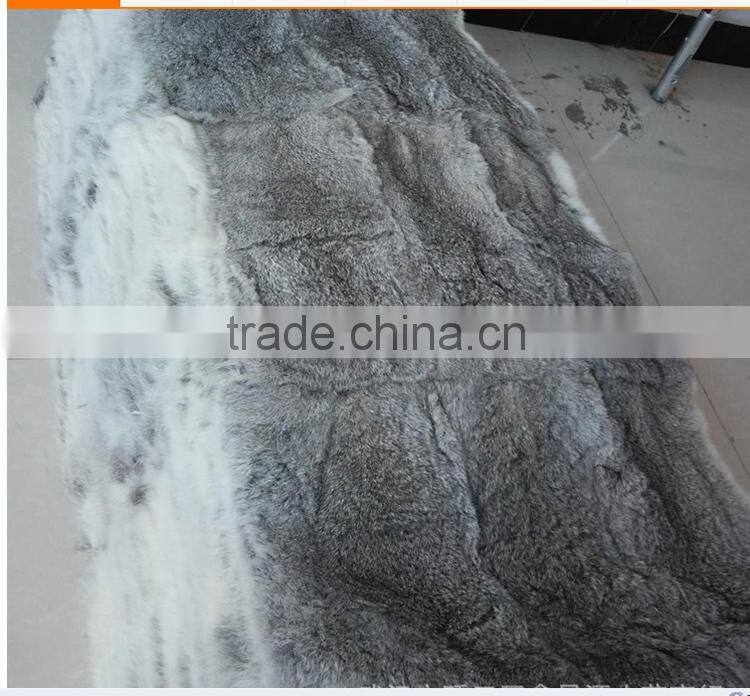 Natural Rabbit Plate / Fur Blanket Rabbit Fur Plate