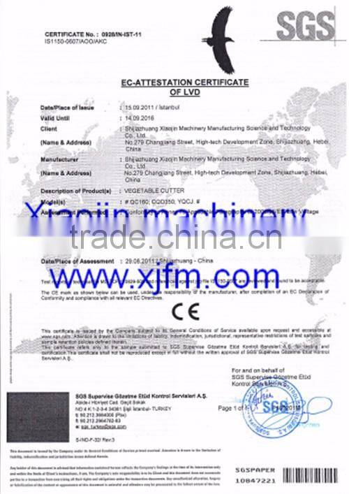 Vegetable Cutting Line