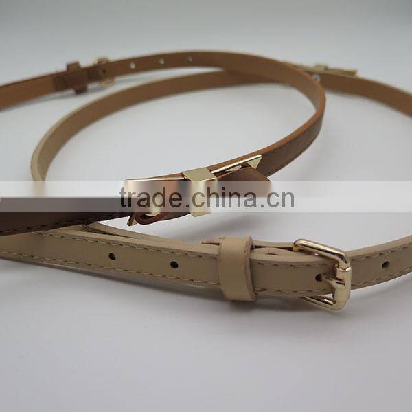 Lady's dual purposel fashion belt with bowknot for dress