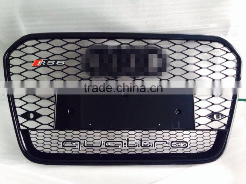 front abs Grille for Audi A6' 12 RS6