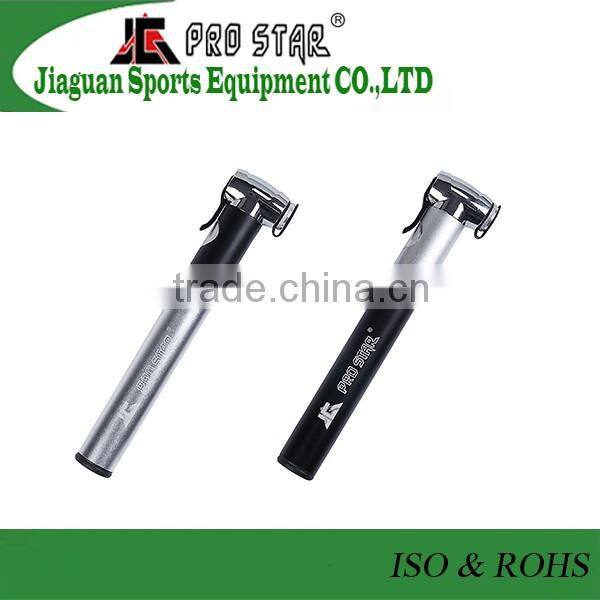 2016 New Design Aluminum Bicycle Pump with Pressure Gauge