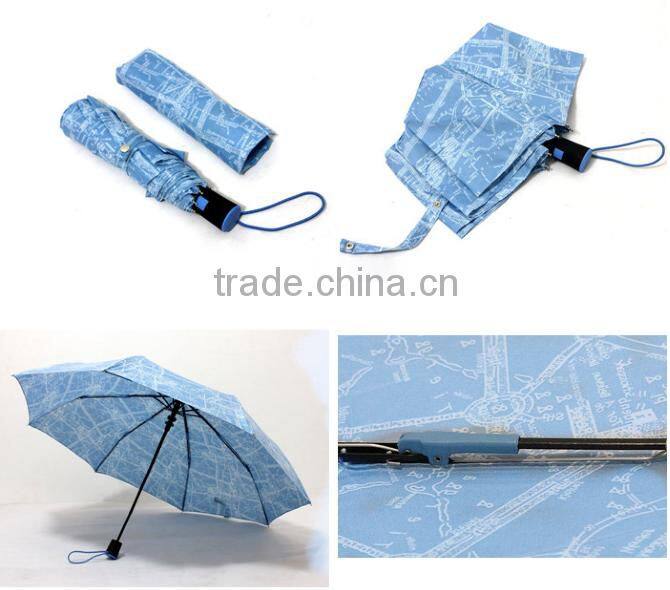 Best price auto plastic umbrellas 3 fold