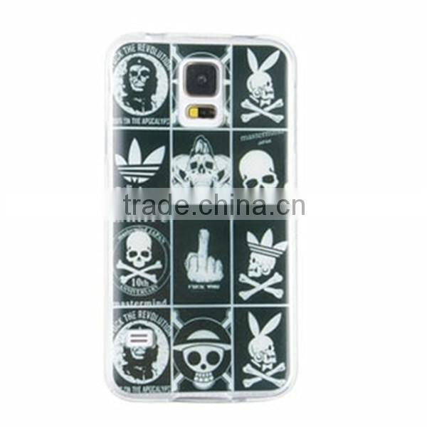 tpu rubber protective devil case for samsung galaxy s5