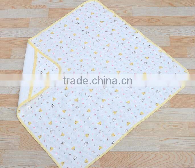 Knitted Jacquard Baby Wrap Baby Hodded Towel Infant Swaddle Blanket Baby Sleeping Bag