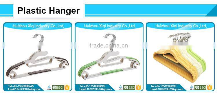 Double Position Wholesale Plastic Non-slip Hanger