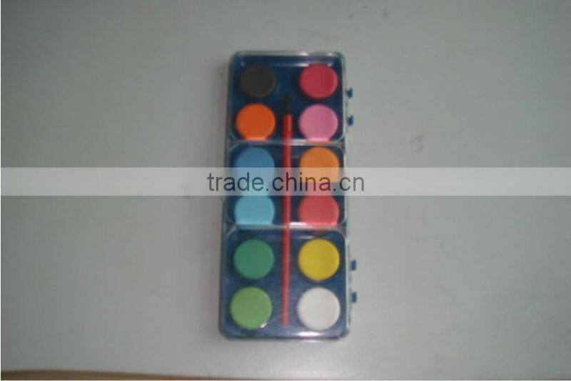 watercolor cakes,Dry Pan Watercolor Paint Cakes 18-Assorted Colors