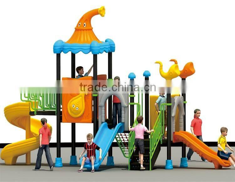 Plastic Tube Slides Chirdren Kids Park Playground Fort