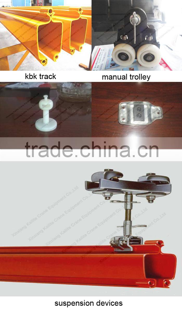 500kg flexible workshop kbk crane