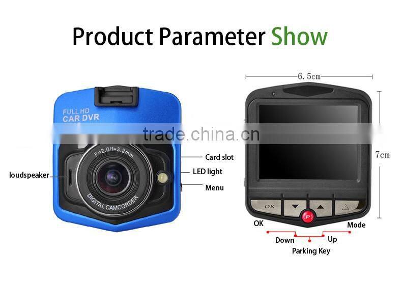 Mini Car DVR Camera Dashcam 1920x1080 HD 1080p Video Recorder Dash cam camera with G-sensor Night Vision