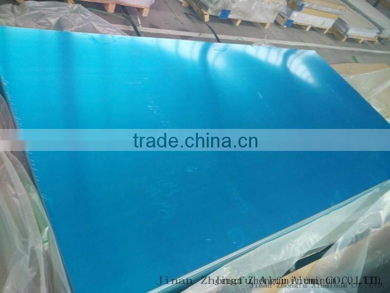 Orange color PE single coated 1060 H24 corrugated aluminum roofing sheet 900mm width