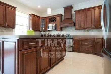 2016 New design modular kitchen cabinets Aluminium Kitchen Cabinet