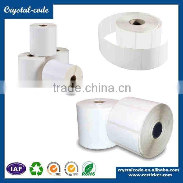Various materials die cut barcode use paper material label