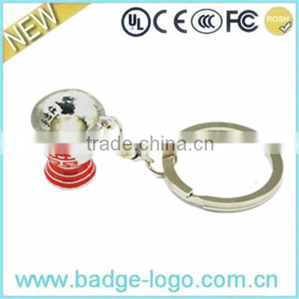 custom rhinstone metal bag keychain