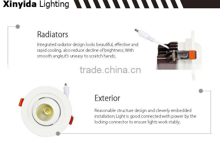 high-efficiency LED COB 9w led light jewellery shop spot light