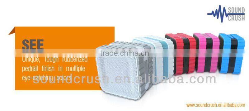 new products 2014, China factory best quality mini size waterproof bluetooth speaker