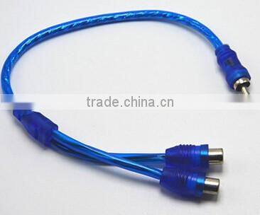 RCA Male to 2*RCA Male aduio cable top quality cabletolink
