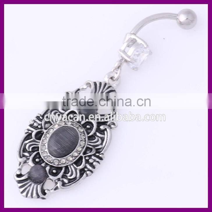 Wholesale Belly Button Jewelry 14G Navel Piercing Ring