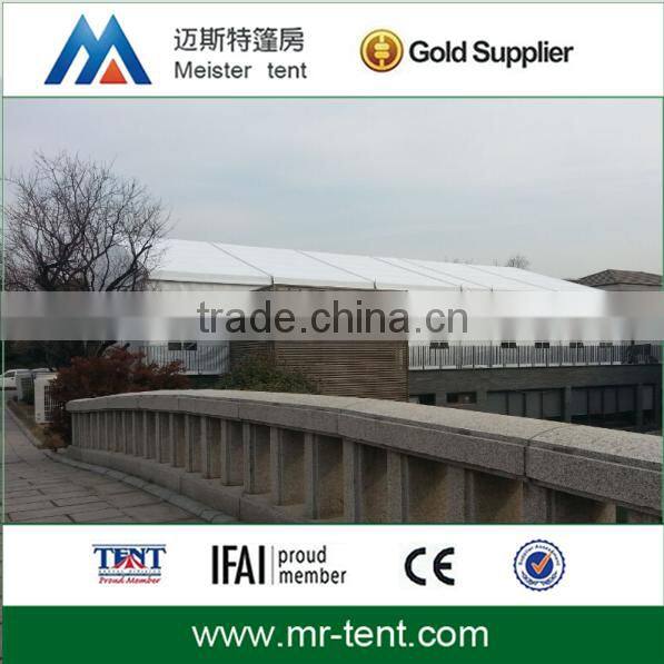 PVC coated fabric event tent with decorations for over 800 people