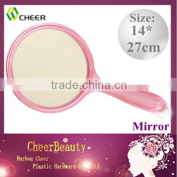 Fashion megnifying cosmetic mirror CM017/round mirror/plastic mirror