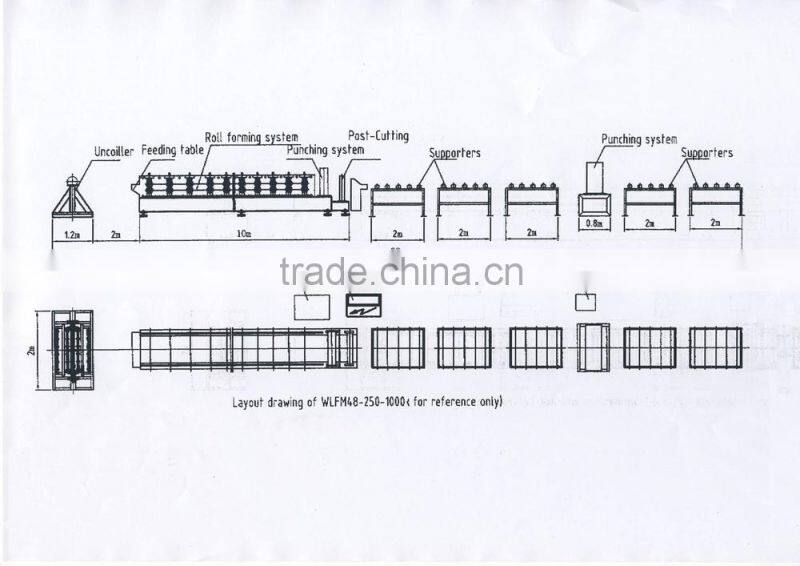 C Shape Purlin Roll Forming Machine From Hangzhou China