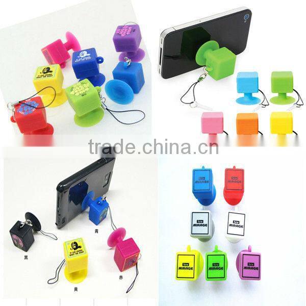 Brand new silicone mobile phone holder for car/funny cell phone holder for desk/mobile phone display holder