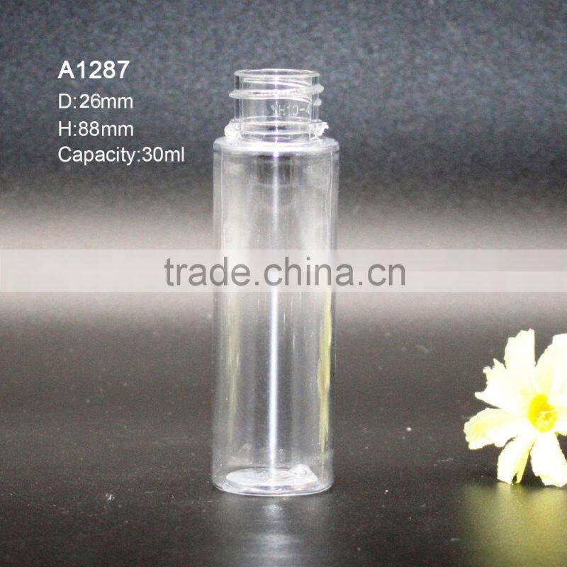 30cc transparent olive oil plastic bottle with mist spray