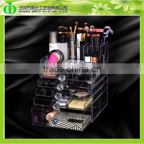 DDN-D055 Trade Assurance Acrylic Organizer With Drawers
