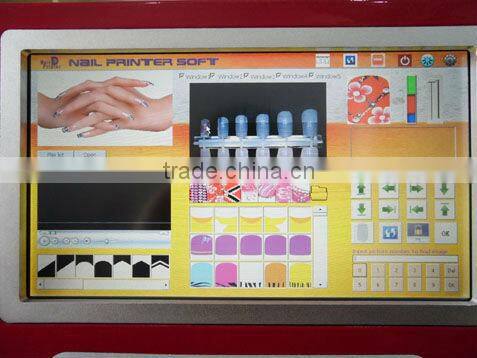 Digital photo nail printer