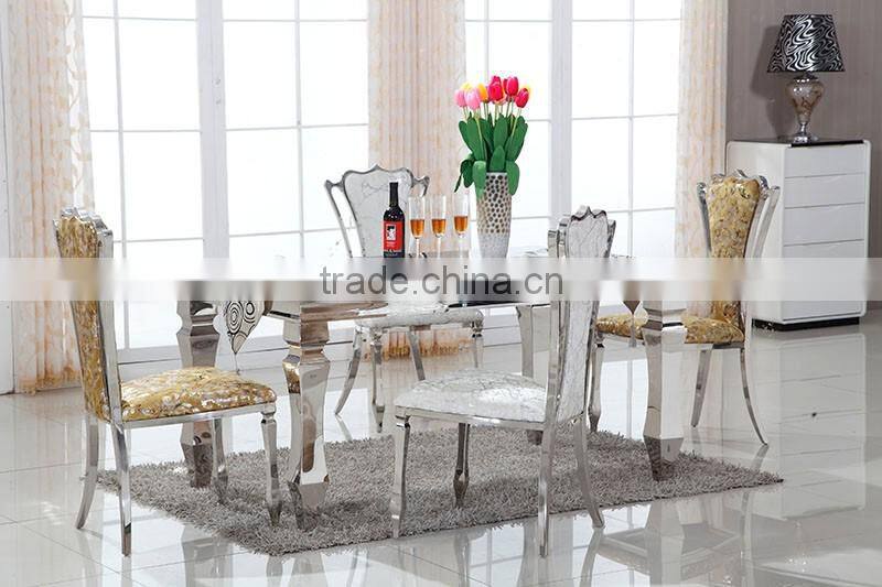2016 cheap marble used dining room furniture for sale