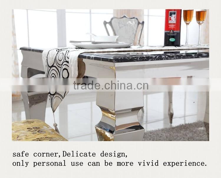 2016 cheap marble used dining room furniture for sale