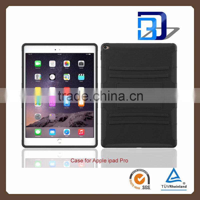 best selling products PC Silicone Kickstand Case for iPad Pro, Tablet Covers for iPad Pro Case with Stand function 12.9 inch