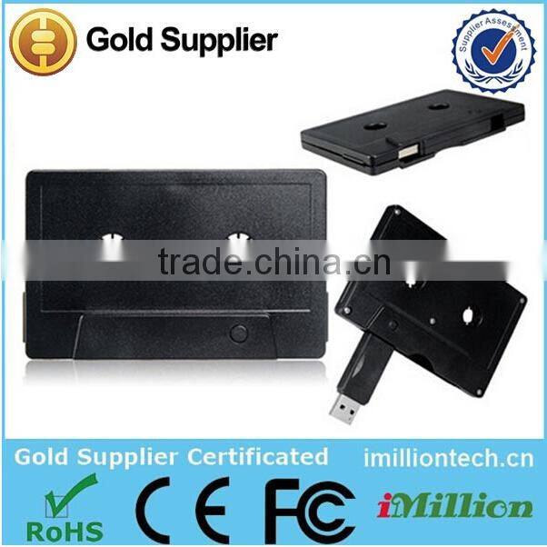 wholesale DHL EMS usb stick 4GB 8GB 16GB 32GB Magnetic pen drive cassette tape usb flash drive pendrive