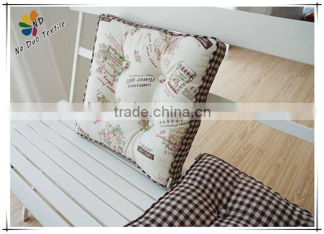 Linen with Cotton Window Seat Cushions