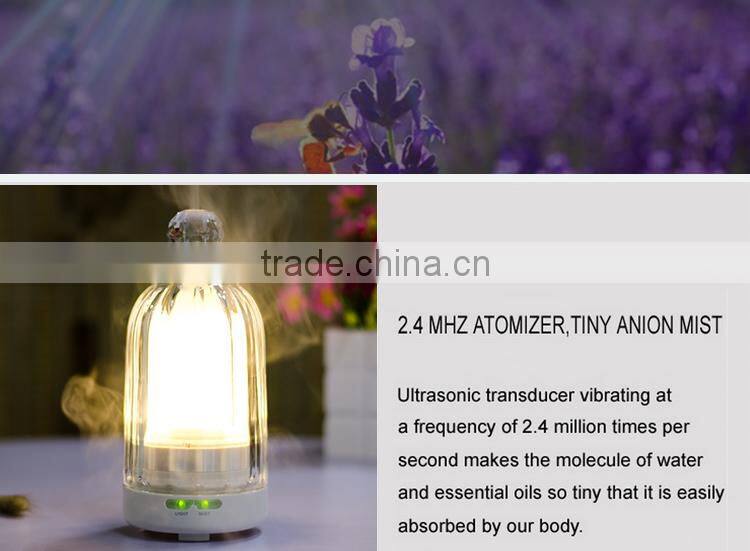 GLASS AROMISTER Ultrasonic Aroma Diffuser,Air Humidifier Purifier, Wholesale Aromatherapy Diffuser w/1 year warranty