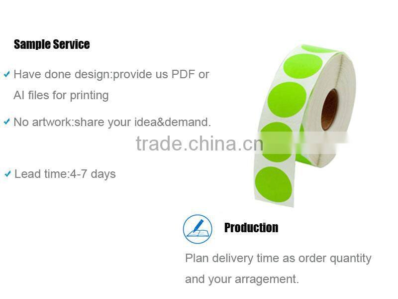 Small Size Stickers Custom Labels For Nail Polish With LOGO Printing