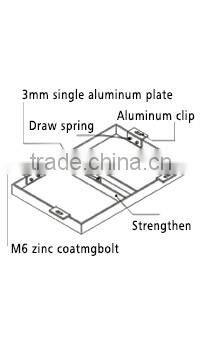 PVDF coating solid aluminum panel for exterior wall