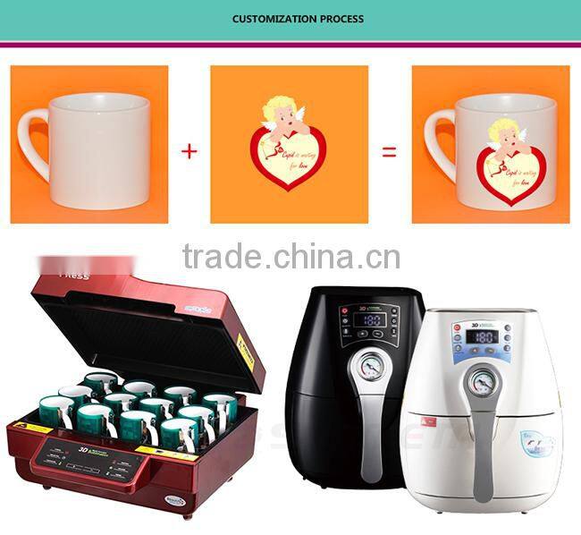 6oz Sublimation Coated White Ceramic Mugs Blanks White Blank Ceramic Mug